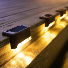 Joevily Stairs LED Solar Lamp for Outdoor Use - Solar-Powered and Waterproof Lighting for Pathways