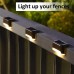 Joevily Stairs LED Solar Lamp for Outdoor Use - Solar-Powered and Waterproof Lighting for Pathways